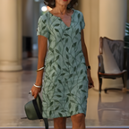 Lunéra™ Chic Breeze Summer Dress with Flattering Fit