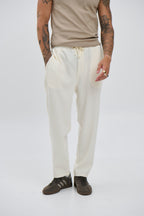 Rowan Pleated Pants Stone