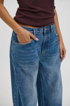 Haven Jean – True Blue Barrel Leg