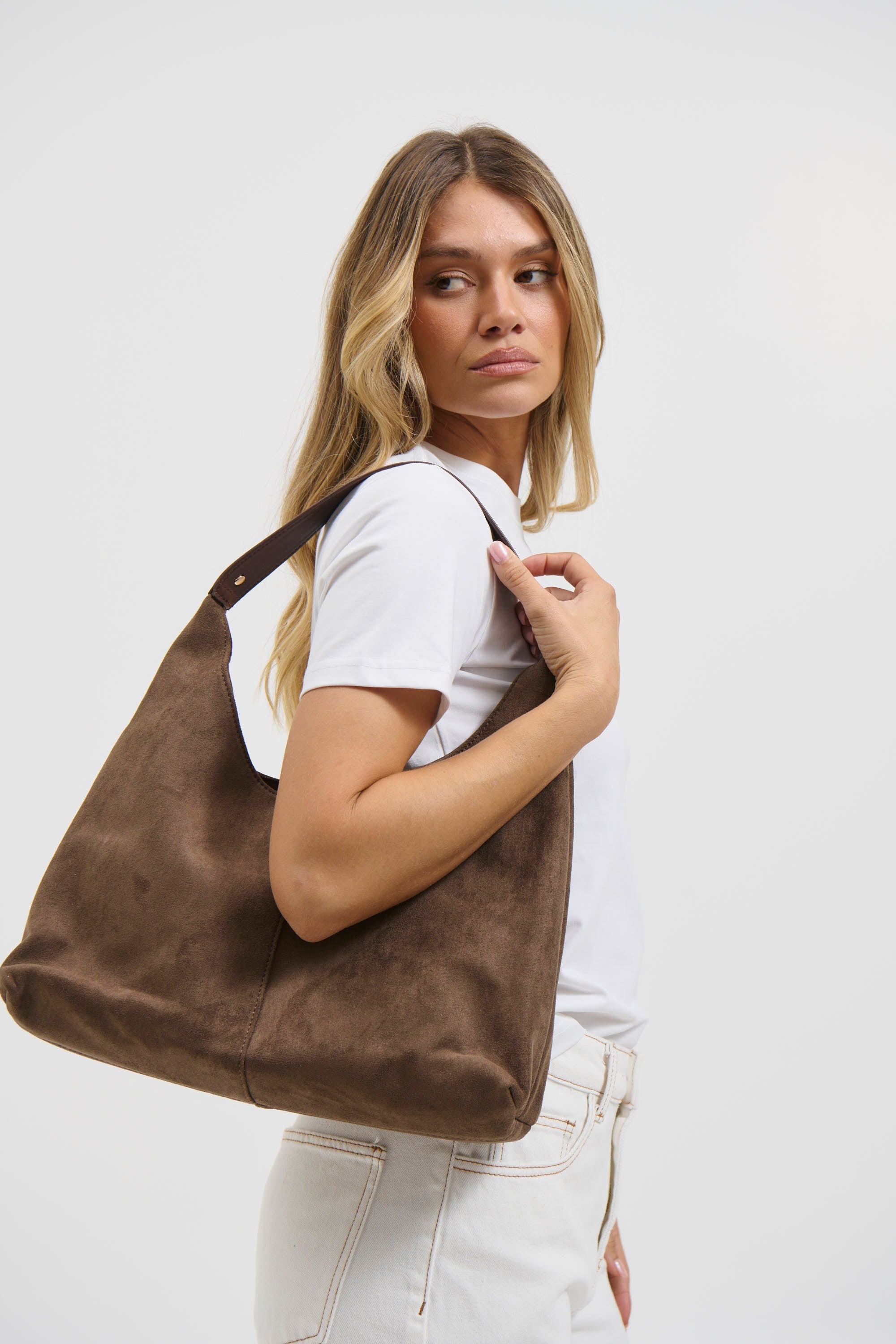 Arden Suede Bag