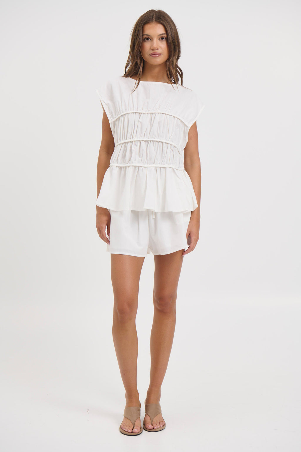 TILLY SET WHITE – TWO-PIECE SET