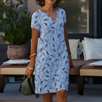 Lunéra™ Chic Breeze Summer Dress with Flattering Fit
