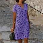 Lunéra™ Chic Breeze Summer Dress with Flattering Fit