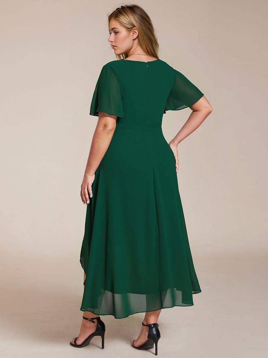 Elysian™ Midi Chiffon Wedding Guest Dress