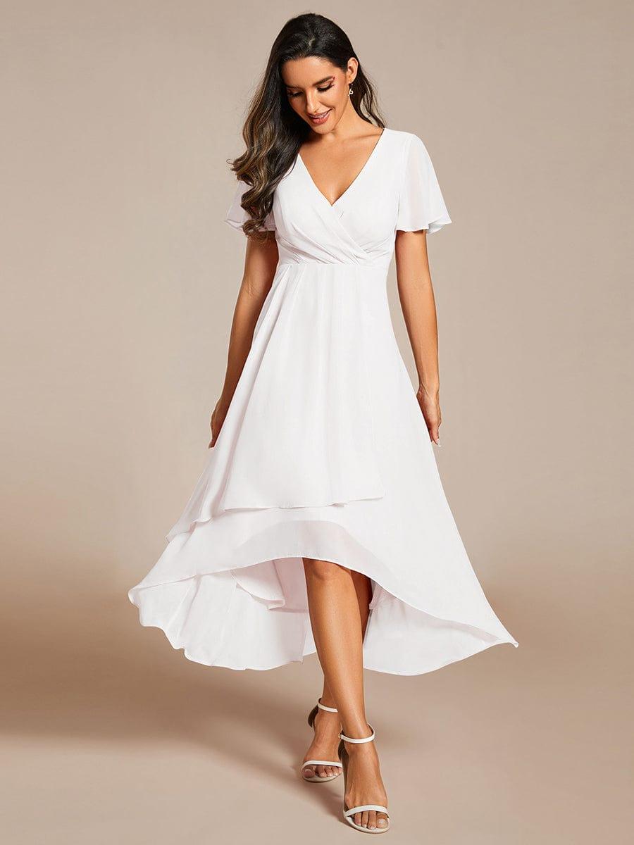 Elysian™ Midi Chiffon Wedding Guest Dress