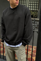 ELI DROP SLEEVE SWEATER BLACK -  FINAL SALE