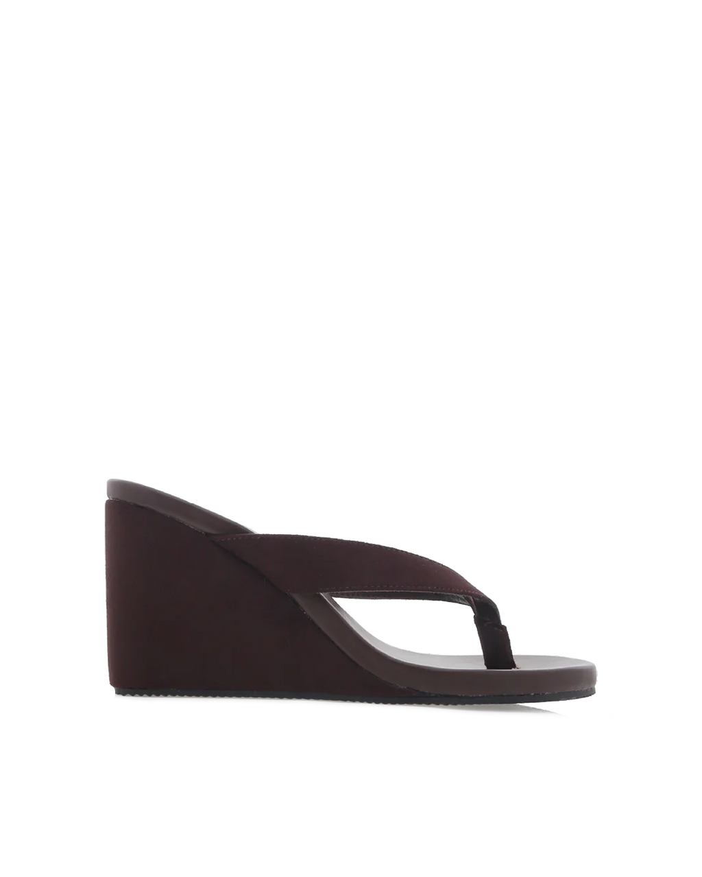 RAVEN – DARK CACAO SUEDE HEEL