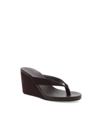 RAVEN – DARK CACAO SUEDE HEEL